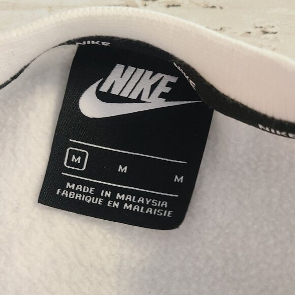 Nike White Clemson Tigers Club Fleece Sweatshirt Mens Med Collegiate Athletic - Picture 5 of 7